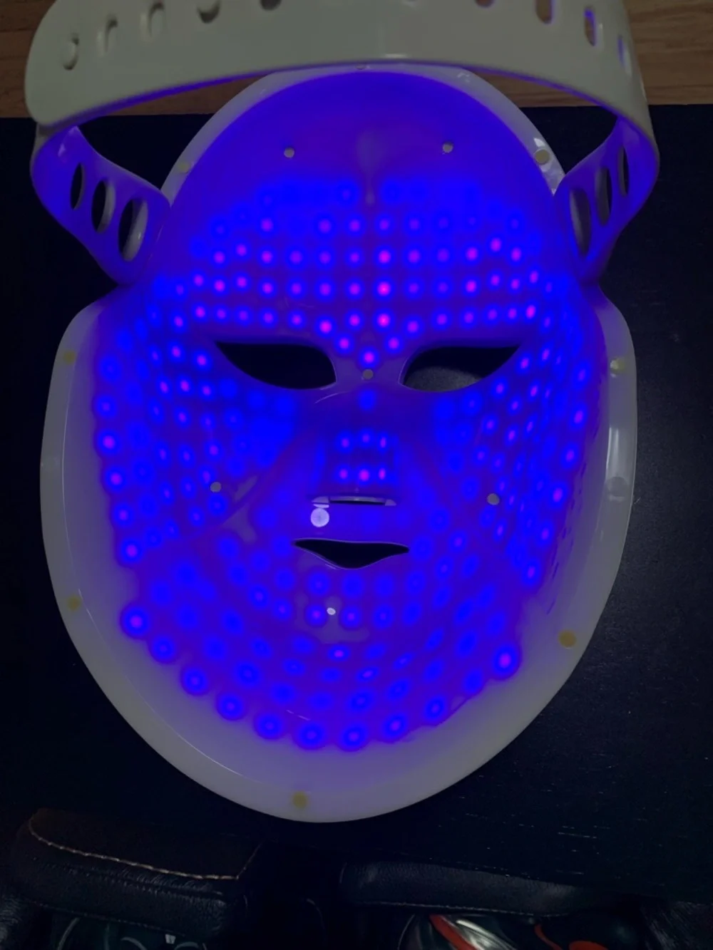 CELLRETURN LED Face Mask - Rose Gold & White